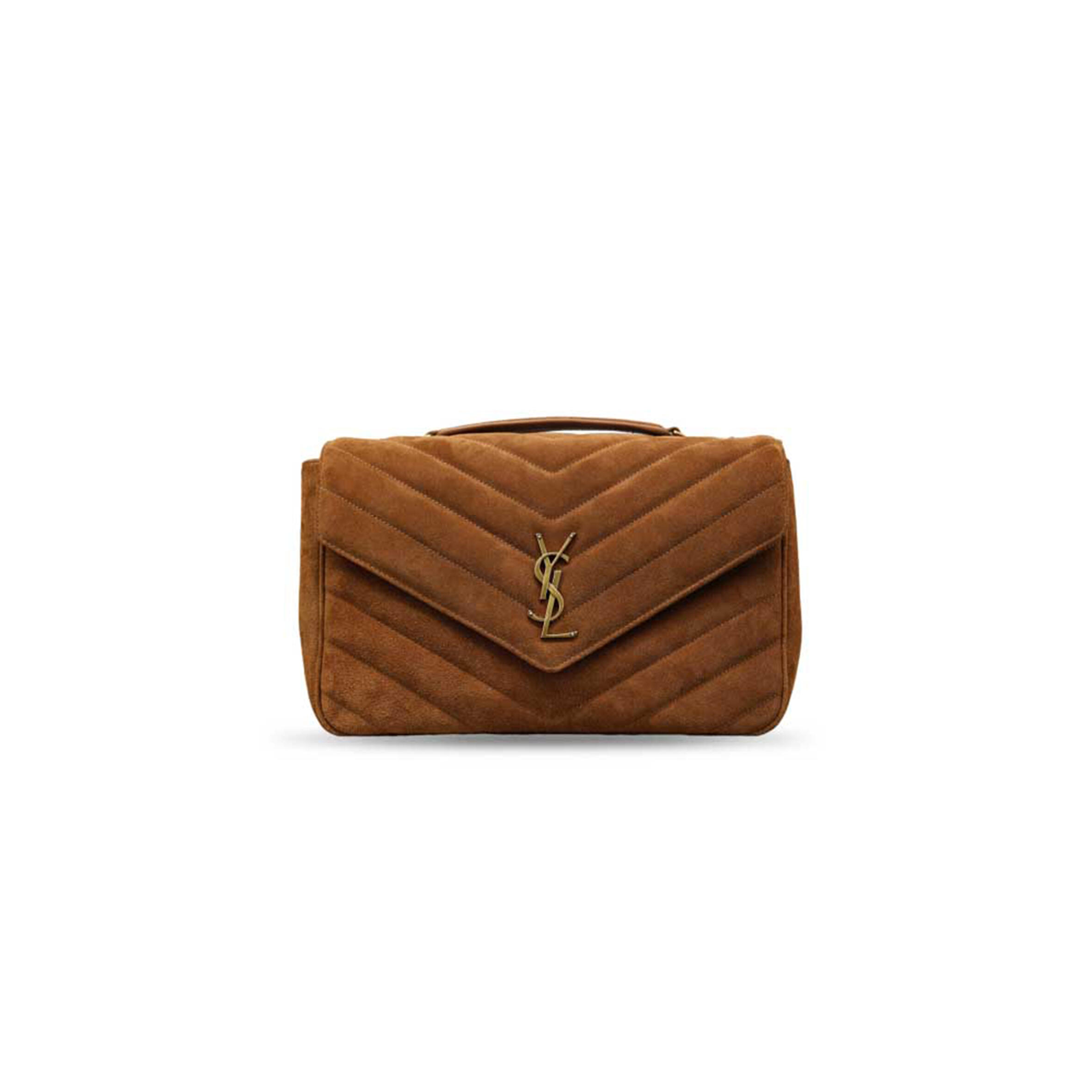 Y51 loulou matelassÉ suede shoulder bag 803541 (32*22*10cm)